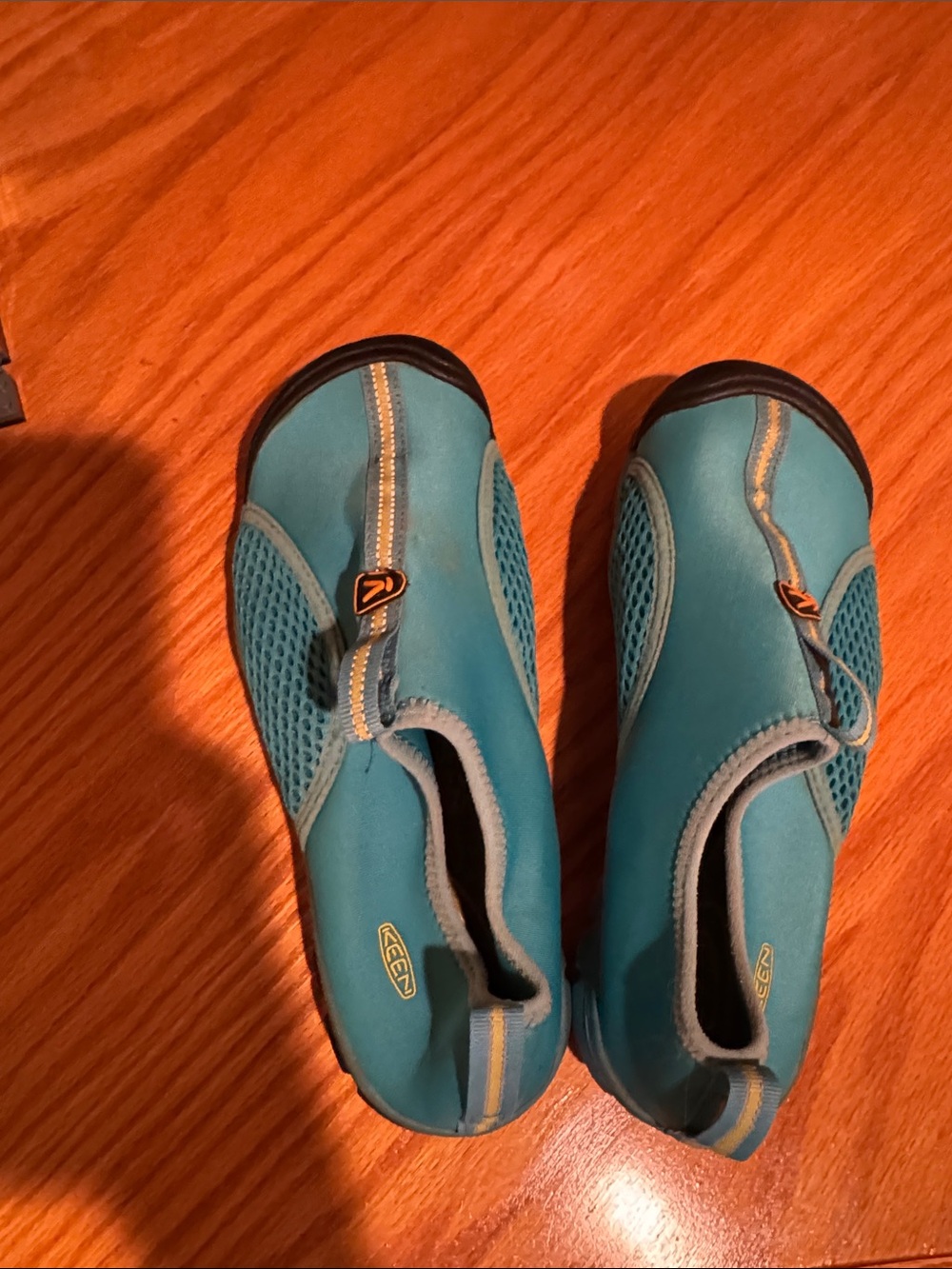 Keen kids Aqua Slip-On Rash Guard Shoes - Teal and Black